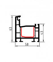 S358.01 Коробка Practica 63 мм