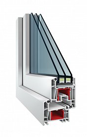 Профили XS570 для окон Siberica